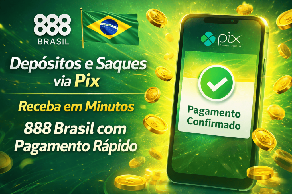 Pagamentos Pix no 888 Brasil